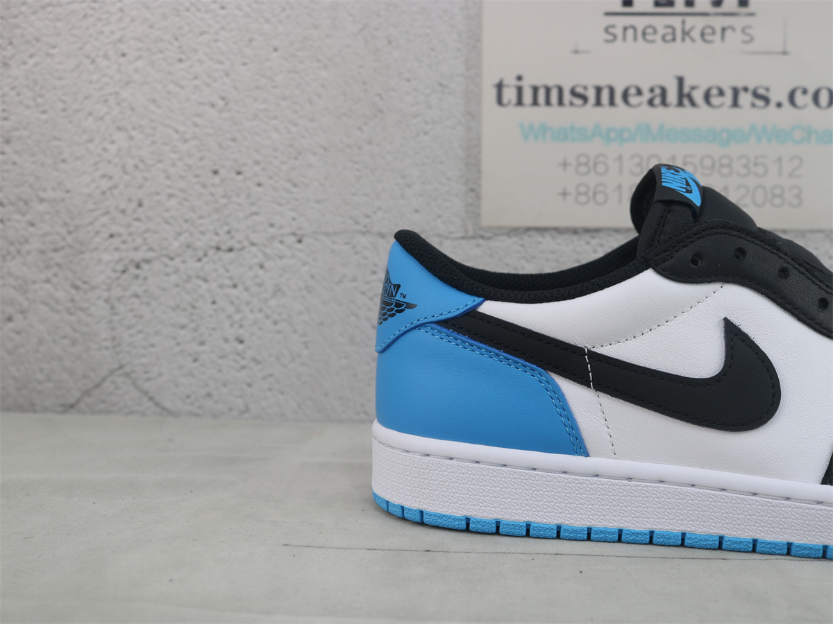 LJR Batch Air Jordan 1 Retro Low OG Black Dark Powder Blue CZ0790-104